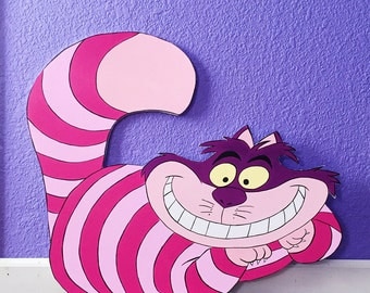 2 FT Cheshire Cat Cutout Standee Party Prop Alice in Wonderland Photo Prop