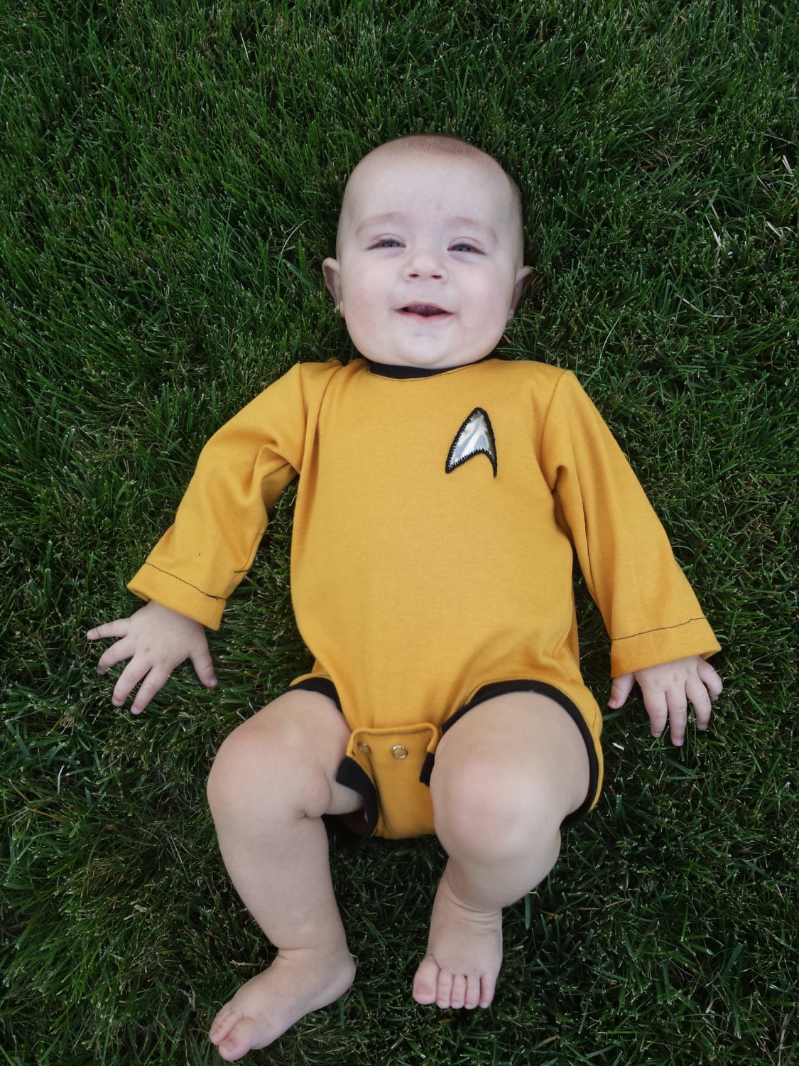 star trek baby pajamas