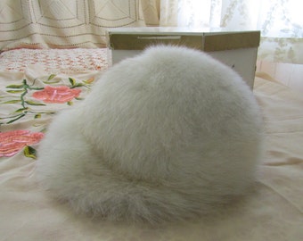 White Fox Fur Hat