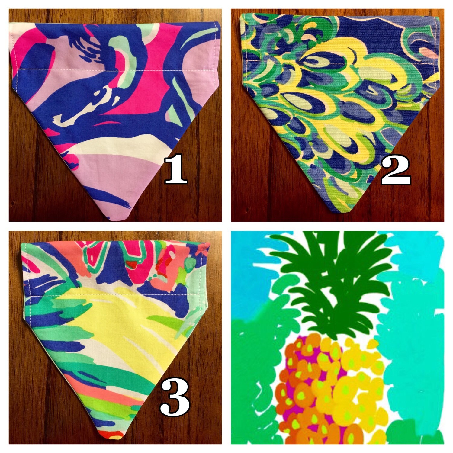 Lilly Pulitzer Pet / Dog Bandana limited XXS/XS