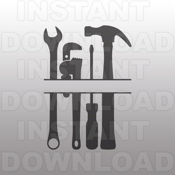 Download Tools Monogram SVG FileMechanic SVG FileHandyman SVG