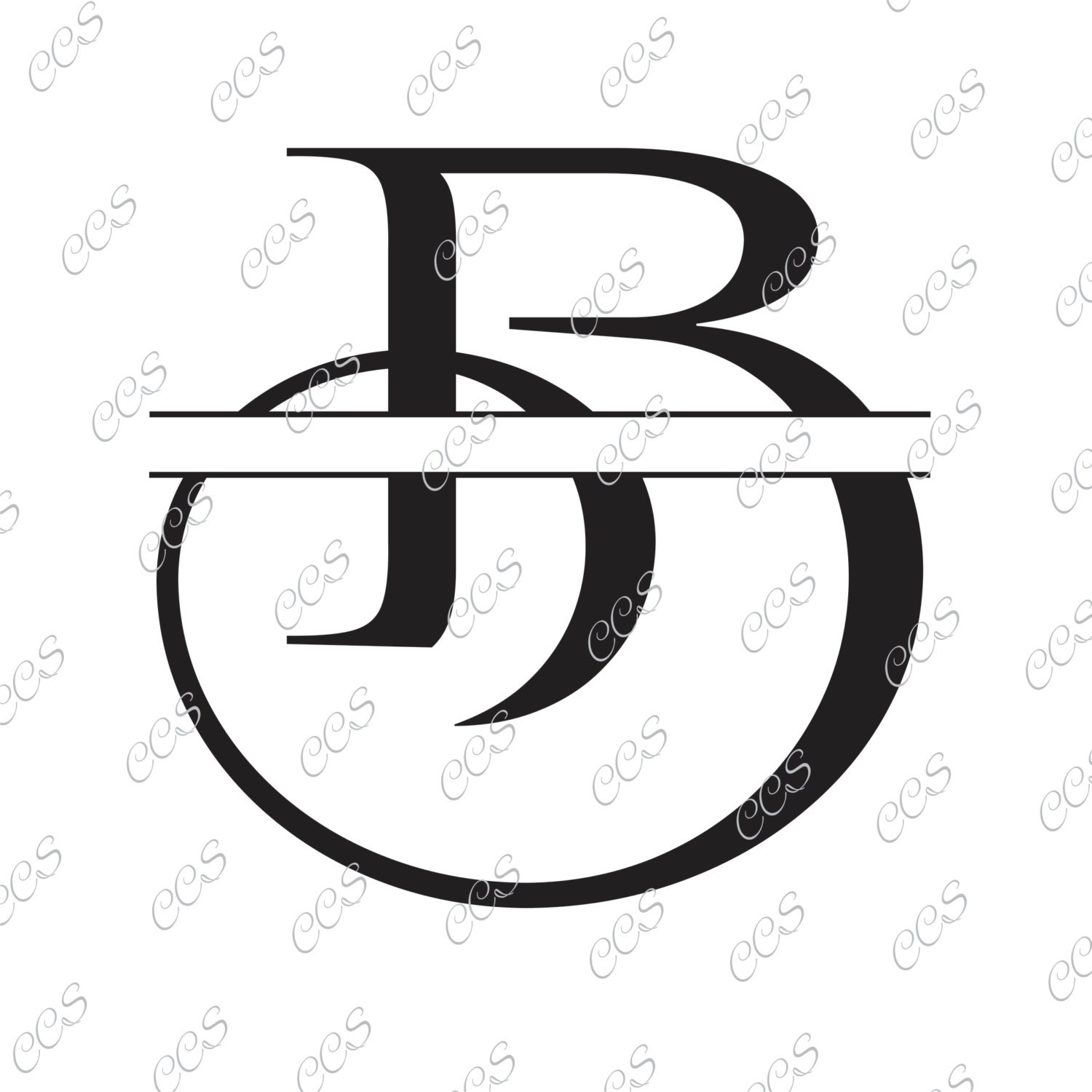 Download Free SVG Cut File - B Split Monogram SVG Split letter B Svg Divi.....