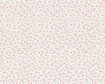FAT QUARTER Tiny Flowers , Old New 30s Spring 2015 31336l-10 Lecien Japanese Import Fabrics cotton fabric