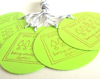 Wonderful Gift Tags - Set of 5 Tags