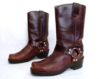 Size 37 Gypsy Boots - Summer Fruits and Birds
