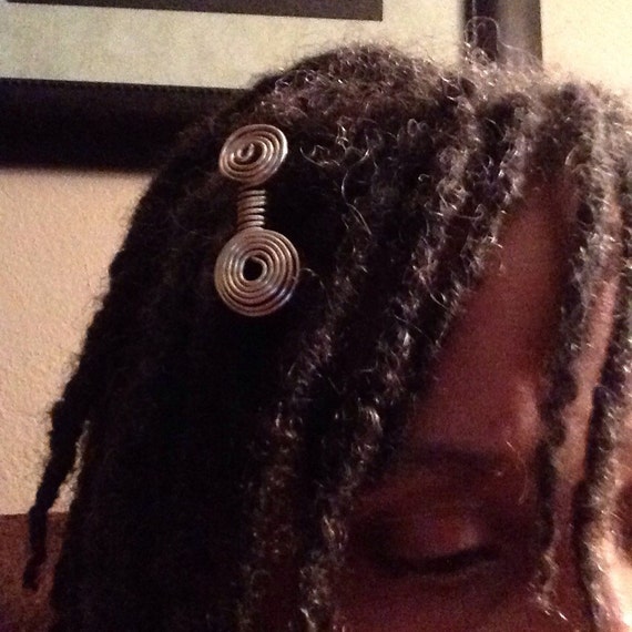 Custom Handmade Gold Copper Dreadlock Jewelry by njoilife on Etsy