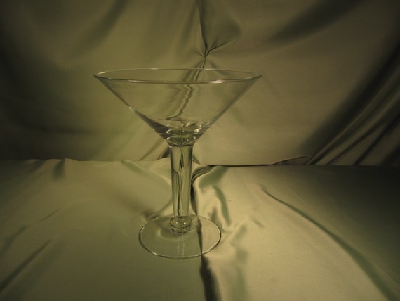 Giant Martini Glass Vintage Extra Large Martini Glass