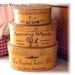 New England Textile Mill shaker style primitive boxes