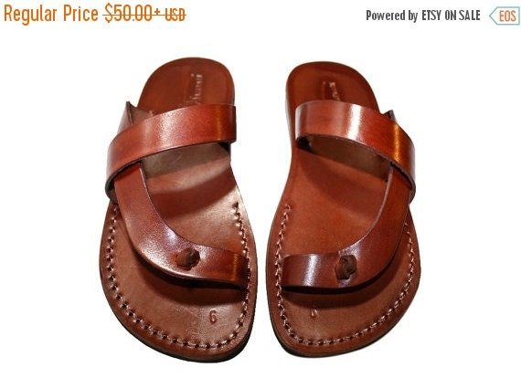 earth leather sandals