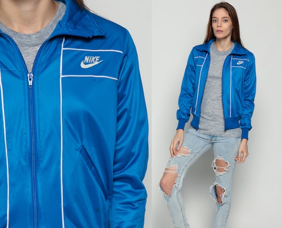 royal blue nike track jacket