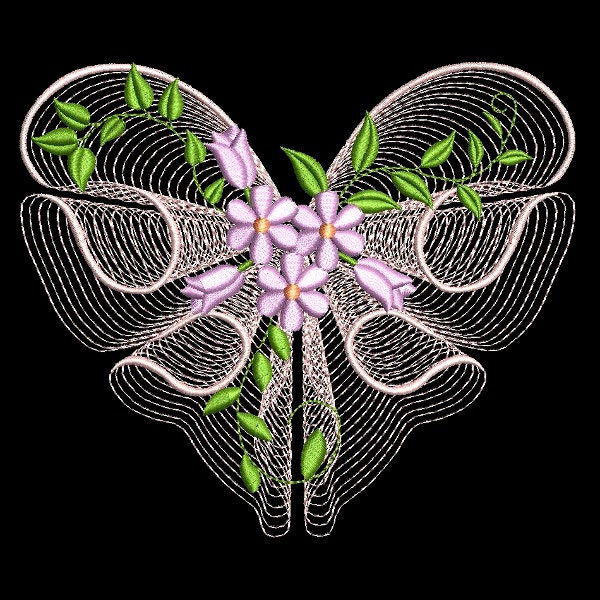 HEARTS OF LOVE 1 1 Machine Embroidery Design Instant