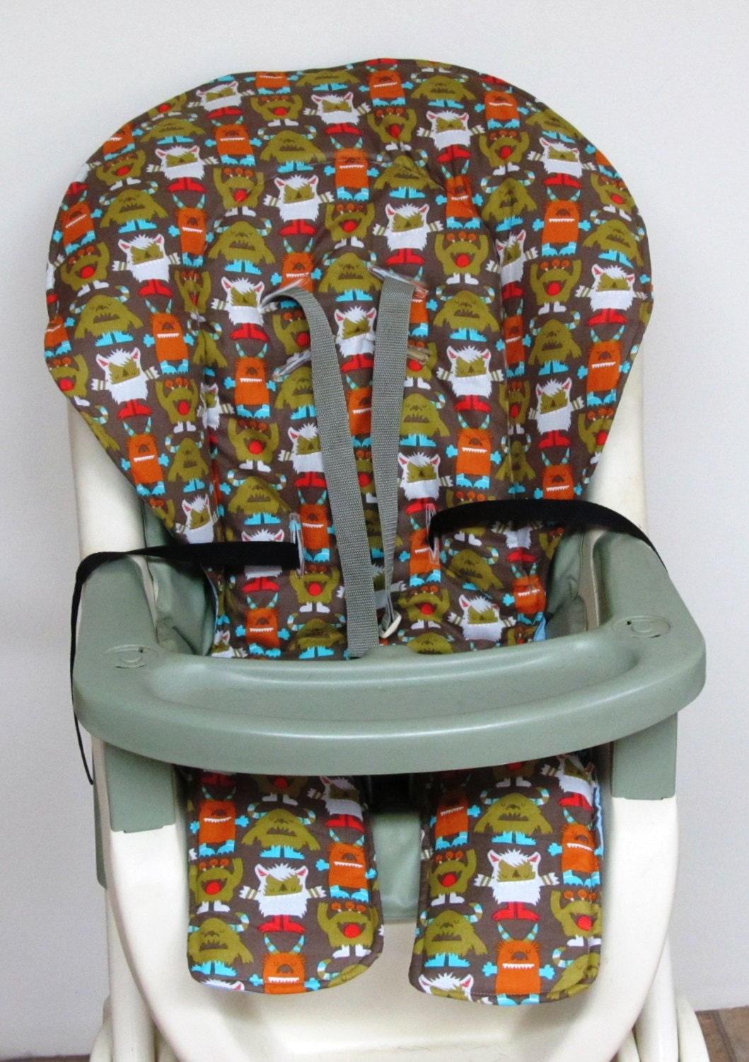 Graco replacement chair cover high chair pad by sewingsilly