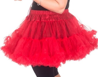 Red Tutu Skirt 40cm (Age 8 to Adult M) main image 0