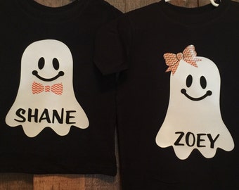 Items similar to Halloween Shirt with Witch Shoes on Etsy