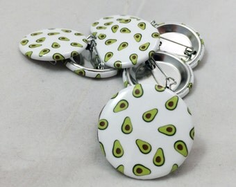 Avocado, Avocado Pin, Avocado Badge, Avocado Lover, Kawaii, Kawaii Pin, Vegetable Pin, Cute Pin, Guac Badge Pin, Guac Lover