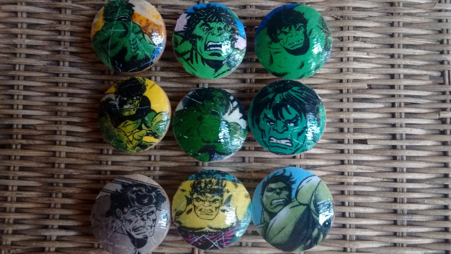 Hulk Marvel Handmade Knobs Drawer Pull Dresser Knob Pulls