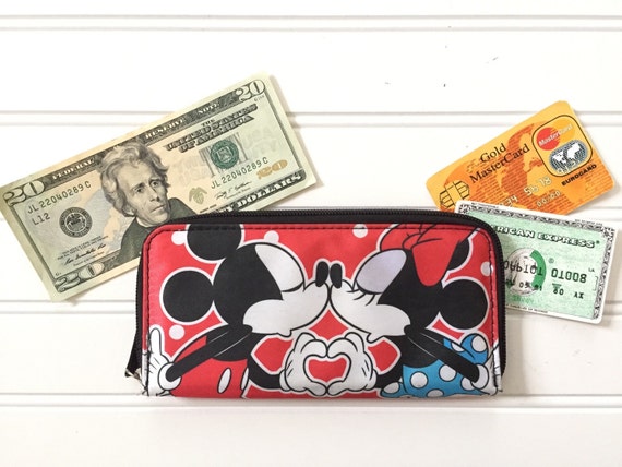 Mickey Mouse Wallet Minnie Mouse Wallet Change Purse