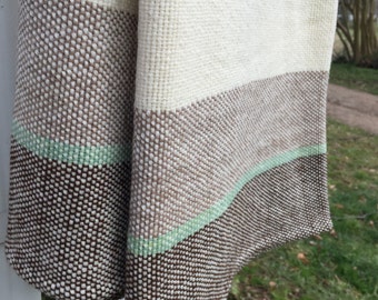Hand Woven Merino Wool Blanket