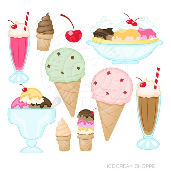 cute ice cream clipart - photo #34