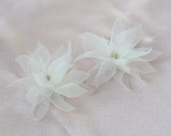 Lotus Flowers Bridal Head Pieces / Hair Clips