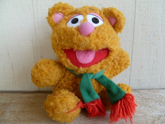 Muppet Baby Fozzie Bear McDonalds 1987 Plush