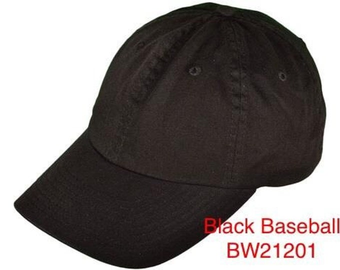 Womens Baseball Cap, Blank Baseball Cap, Solid Ball Cap, Personalized Hat, Craft Supplies, Customized Baseball Cap