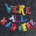We are all mad here - embroidery designs - machine embroidery design 4x4 and 5x7 for Wonderland teaparty projects