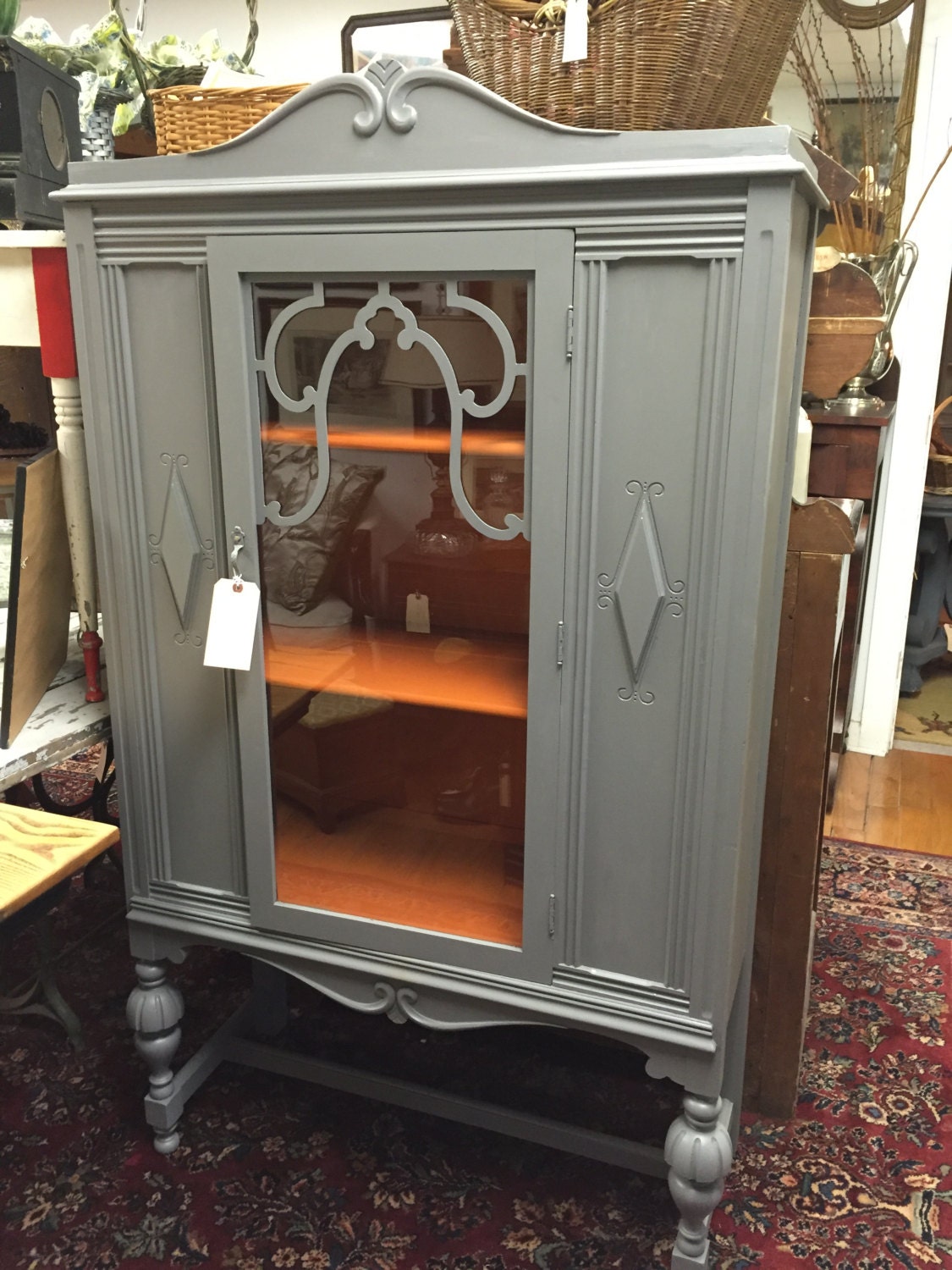 1930’s Gray Painted China Haute Juice