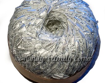 Ribbon ladder yarn. Viscose and lurex shining yarn Yarn Luxor Silver sparkle Metalic thread snowflake color (01) Trellis yarn. DSH(P2)