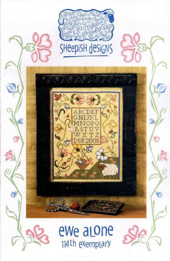 Sheepish Designs Ewe Alone 114th Exemplary Cross Stitch