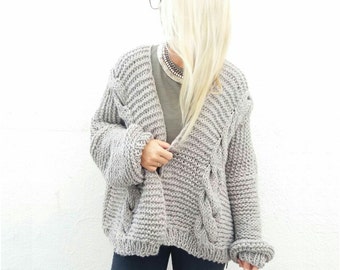 Oversized cardigan | Etsy