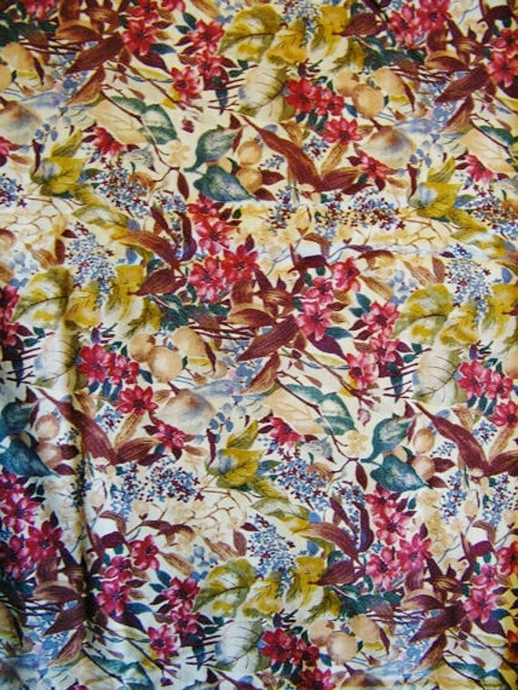 Cotton Fabric Hoffman of California Water Colors Floral