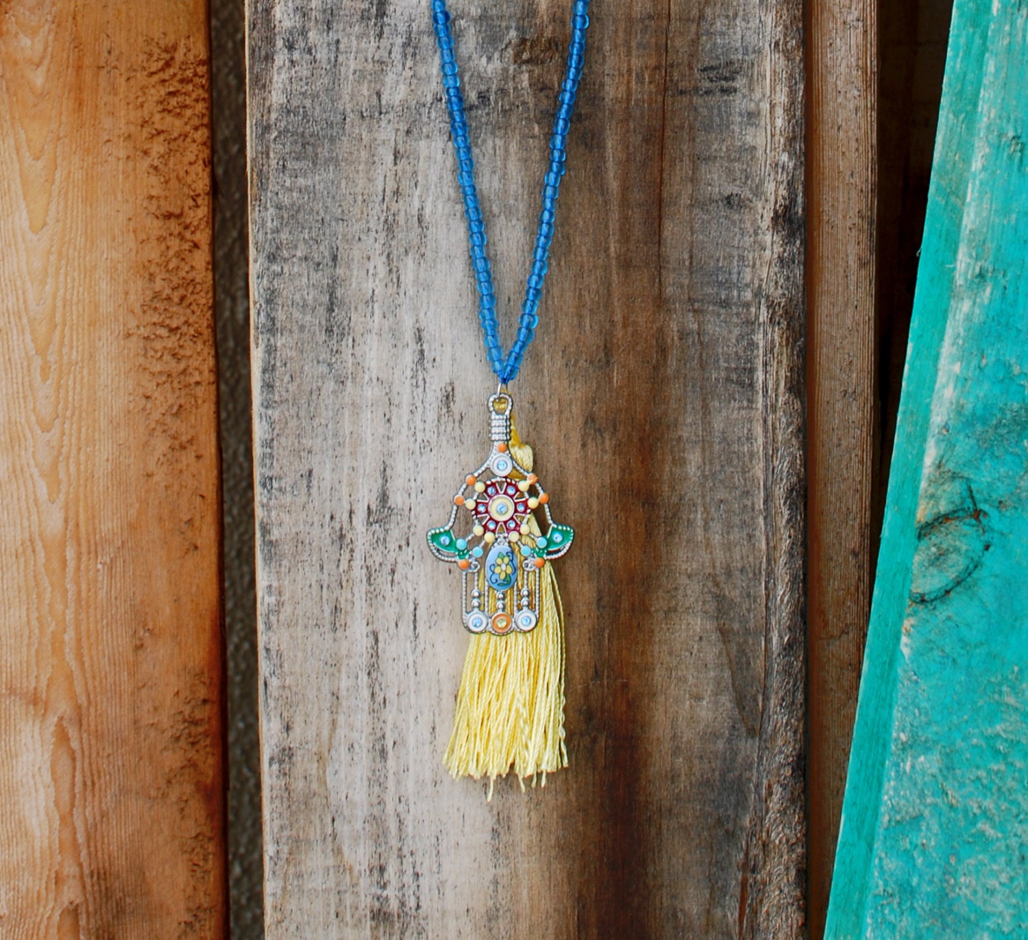 Hamsa amulet necklace Clearance