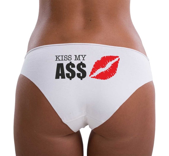 11% OFF coupon on KISS MY ASS - funny women's underwear, women lingerie,  printed underwear, fun slogan, cotton underwear, printed panties, funny  women panties by warmpresents -  Coupon Codes