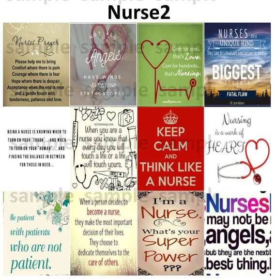 Nurse 1-2 Quotes Planner Stickers Medical Motivation