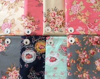 Floral Fabrics -- NOT FOR PURCHASE-- Bridesmaid Fabric Envelopes or Passport Holders-- please Convo me with Questions