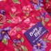 2Yr OshKosh Bgosh Floral Cotton Baby Girl  Overalls Fuchsia Spring Romper Jumper One Piece Bib Suit / Size 2 years 24mo