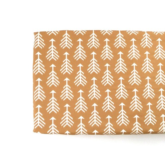 Changing Pad Cover Mustard Boho Arrows. Change Pad. Changing