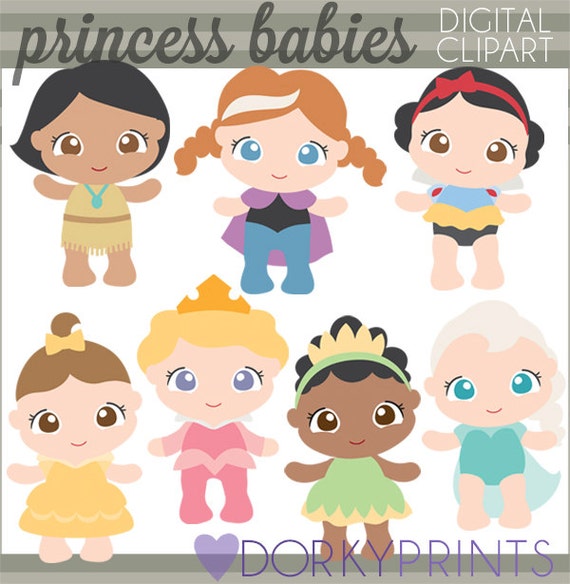 princess baby clip art - photo #33