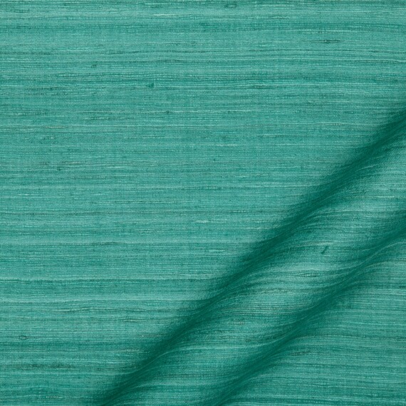 Navy Blue Silk Fabric by the Yard for Light Furniture