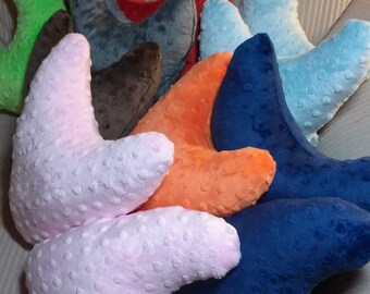 Mastectomy Pillows. A set of two. /comfort pillows/very soft minky pillows/Breast Cancer awareness