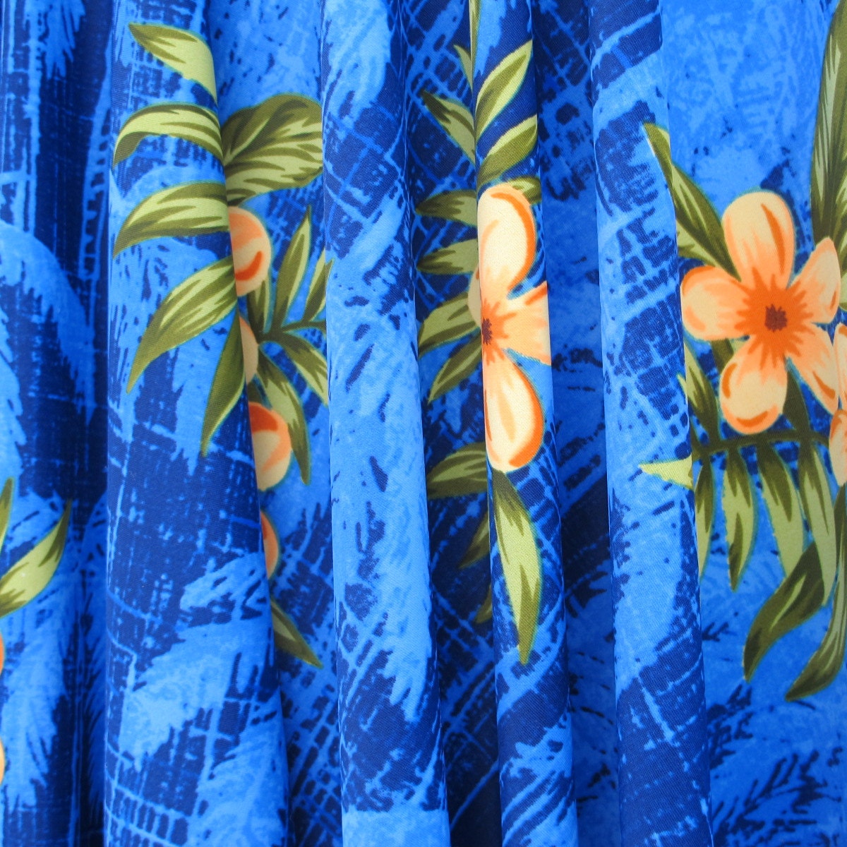 Polyester lycra swimwear fabric spandex blue shades, green, gold, and