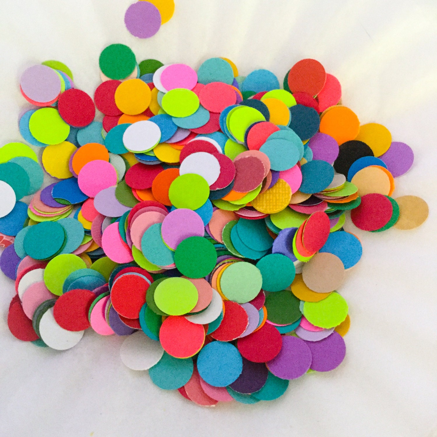 Sale Rainbow Confetti: Colorful Bright Multicolor