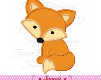 Instant Download Fox Applique Machine Embroidery Design NO:2049