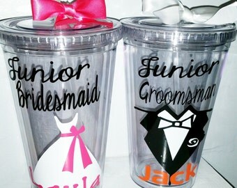 Junior Groomsman GiftWedding TumblerPersonalized Junior ...