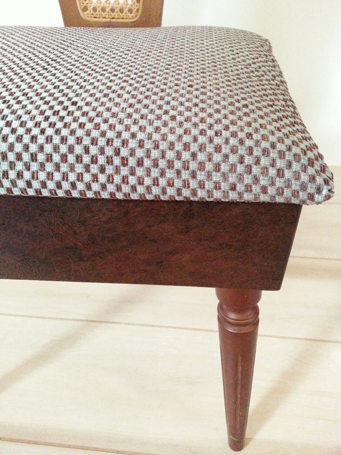 Mid Century Valet Chair / Butler Chair Furniture Cane Valet