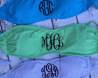 monogrammed swim shirt