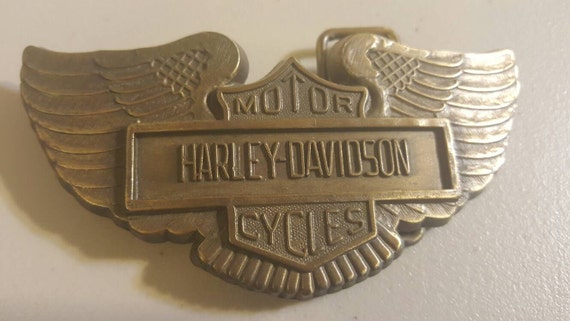 Harley Davidson Belt Buckle & Hot Wheels