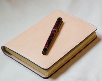 Journal Natural Leather Notepad Unlined Handmade Personalized