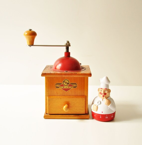 1940's KYM Coffee Grinder Moulin a Cafe Pepper by thelittlebiker